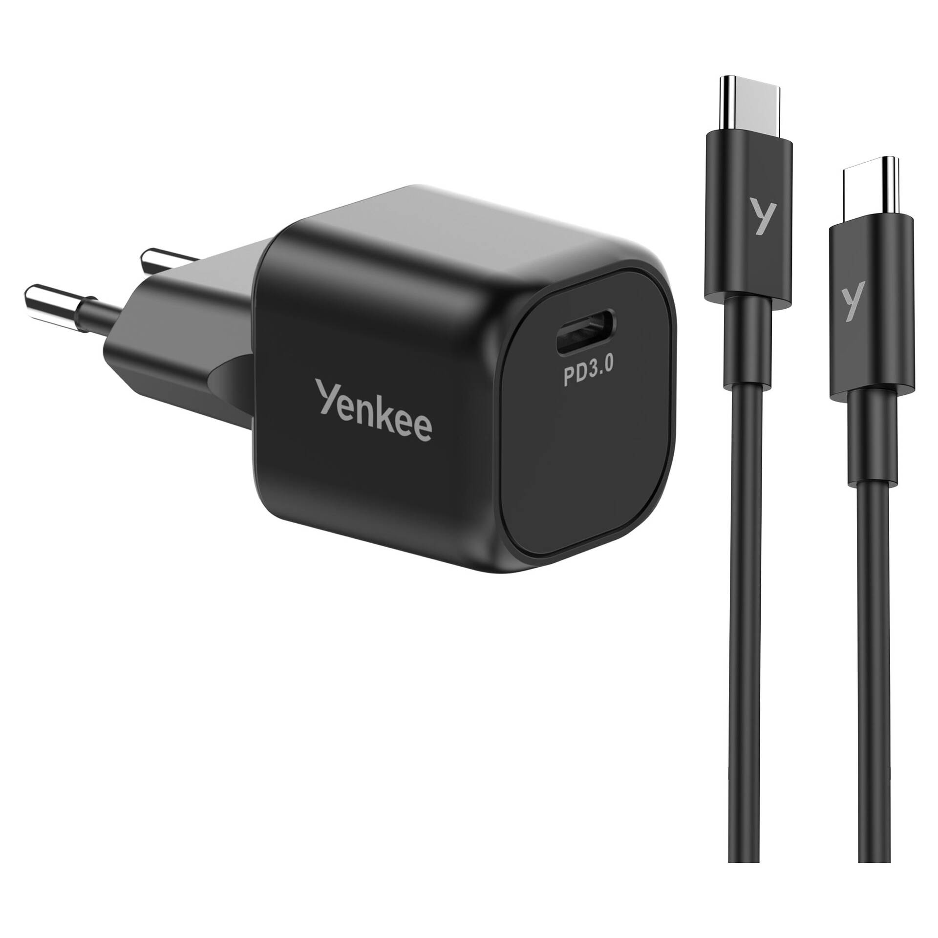 SET Nabíječka VOLT [35 W] + USB-C kabel SILIC