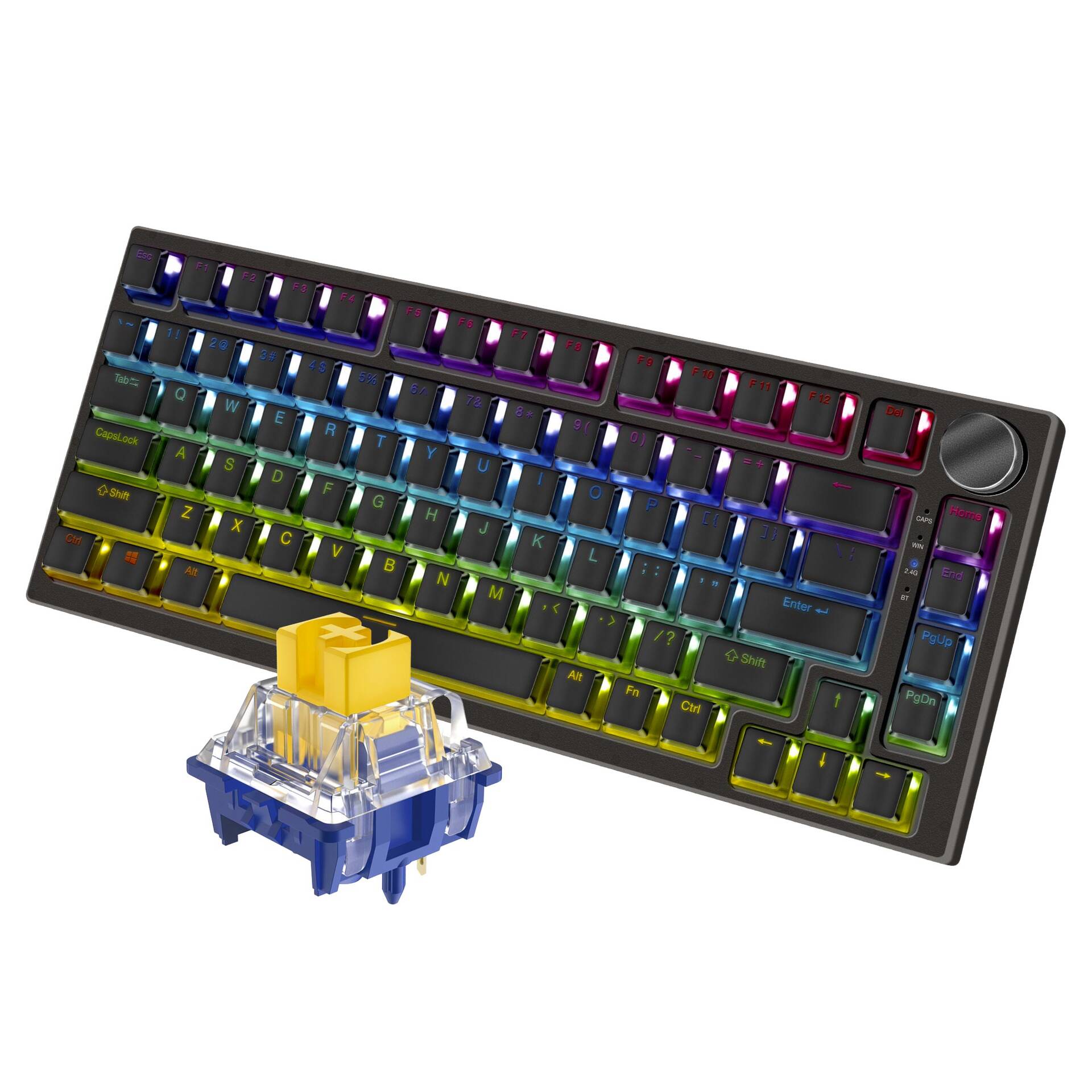Zvýhodněná herní sada HOTSWAP klávesnice ODYSSEY + switche Indigo Speed