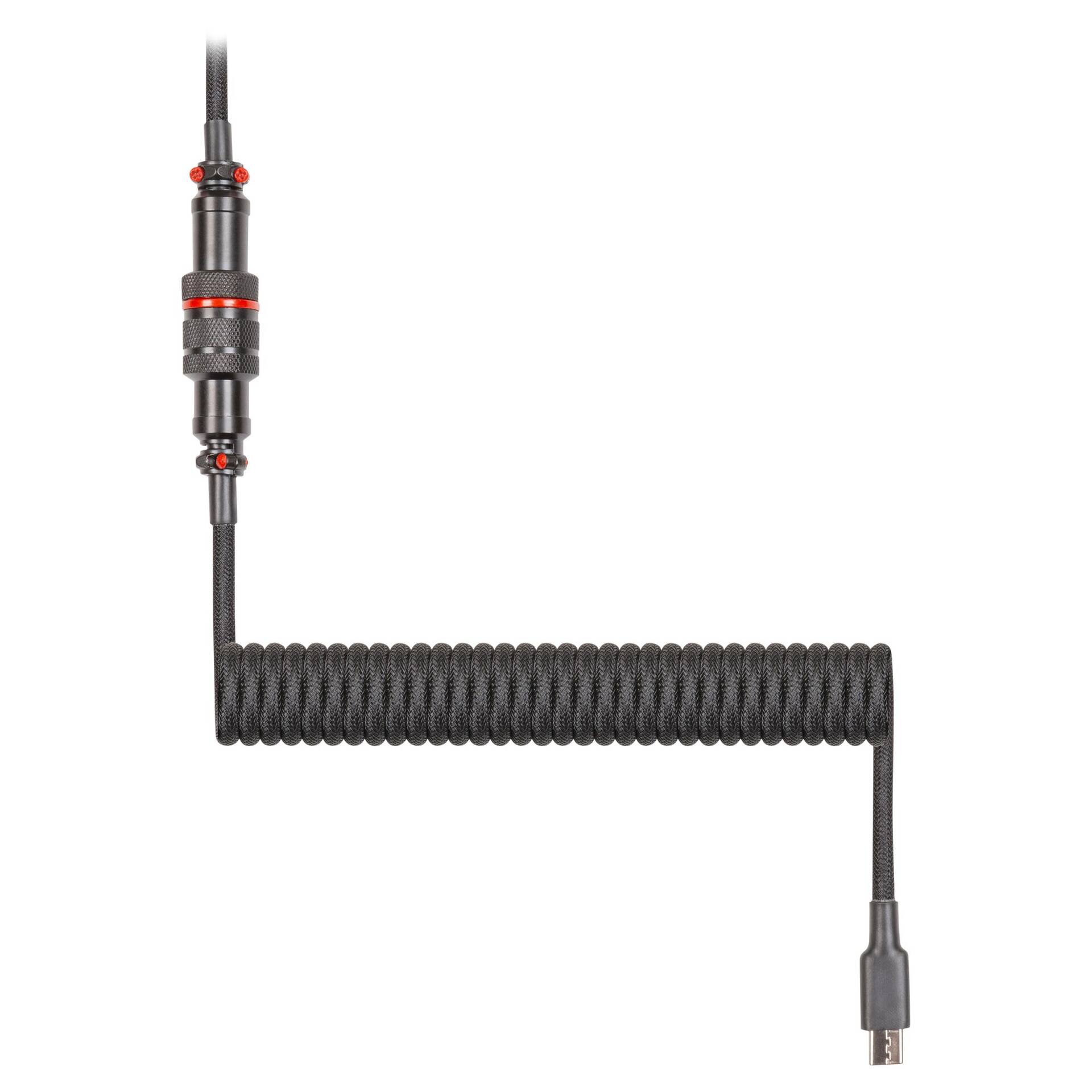 Kroucený USB kabel k mechanické klávesnici COIL