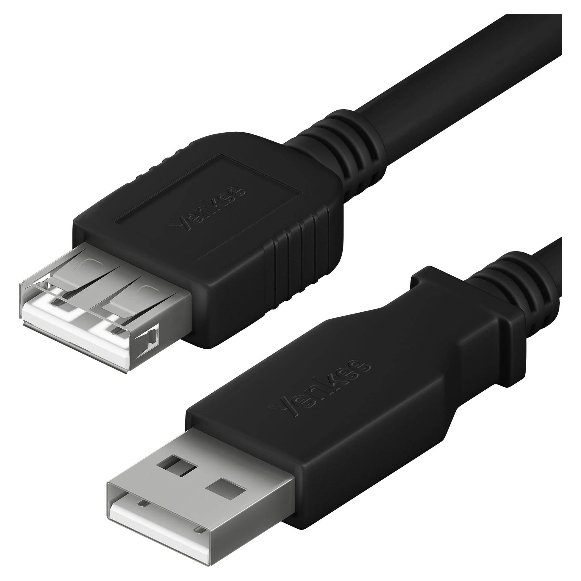 USB A (M) – USB A (F) kabel 