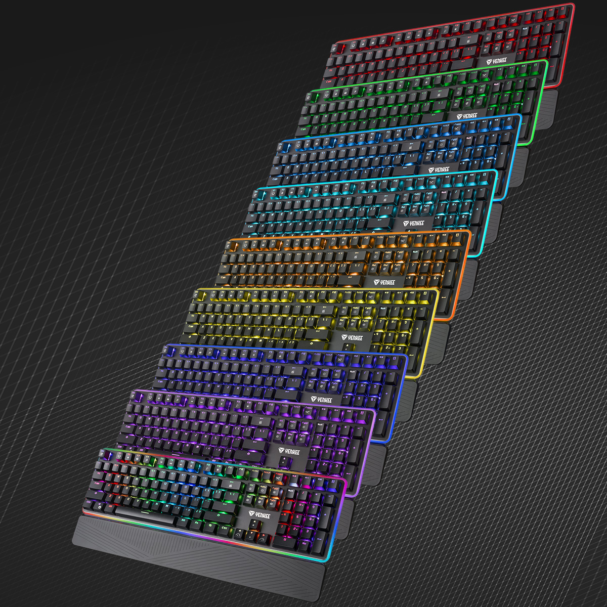 Nastavitelné RGB podsvícení obvodové lišty
