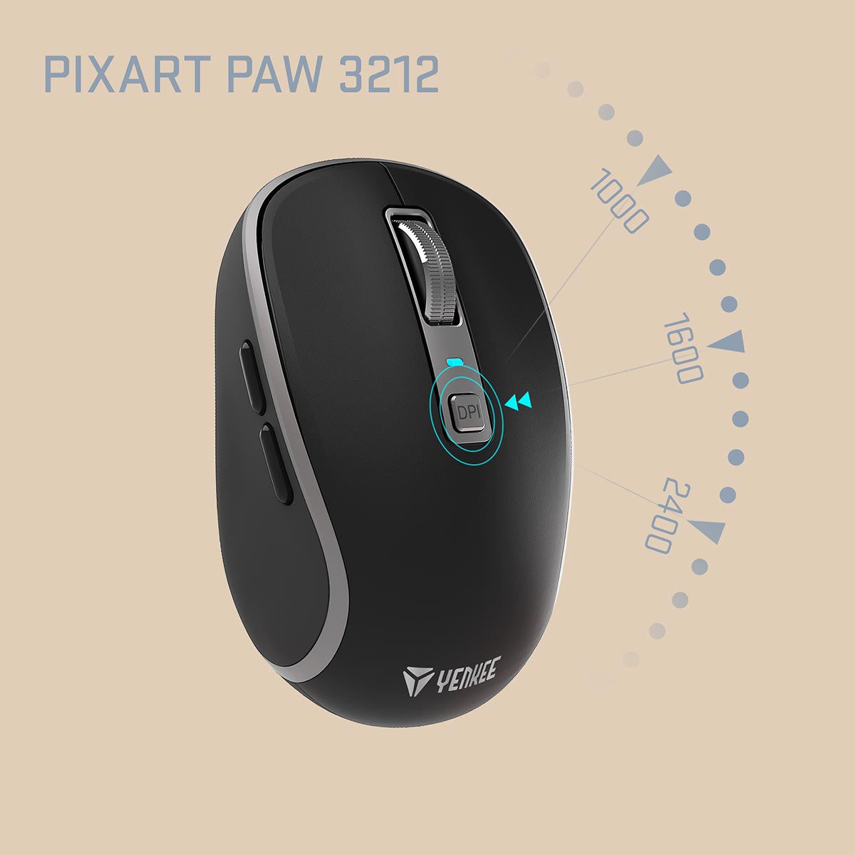 Pixart PAW3212 / 2400 DPI