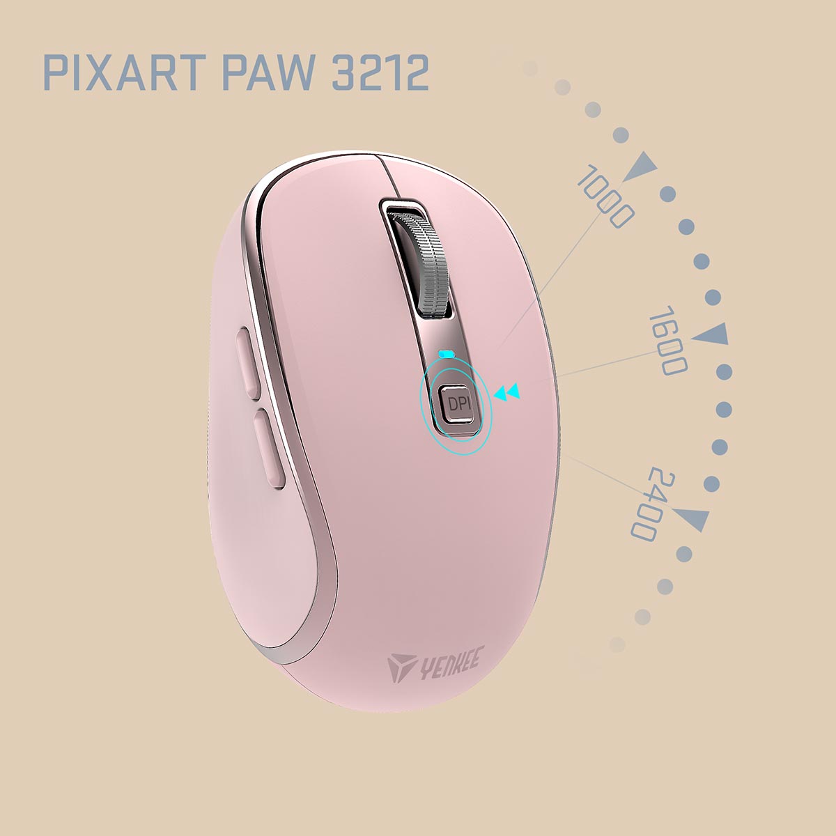  Pixart PAW3212 / 2400 DPI