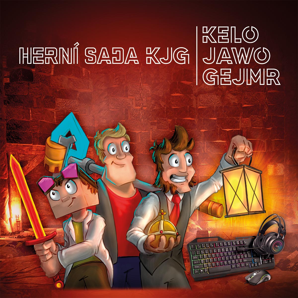 Limitovaná edice herního setu KJG pro opravdové gamery